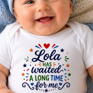 Lola heeft lang gewacht Baby Body Romper