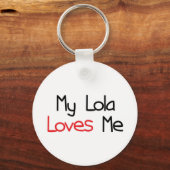 Lola houdt van me sleutelhanger (Voorkant)