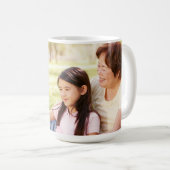 Lola Ik hou van je Custom Photo Name Script Koffiemok (Voorkant rechts)