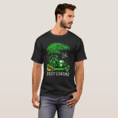 Lola Lucky Charm Shamrock Graphic Truck St Patrick T-shirt (Voorkant volledig)