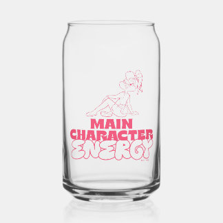 Lola Main Character Energy Blikvorm Glas