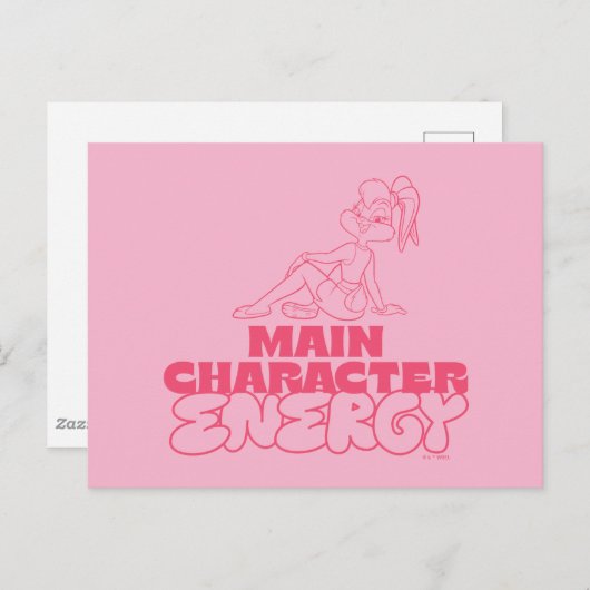 Lola Main Character Energy Briefkaart (Voorkant / Achterkant)