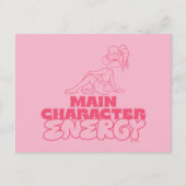Lola Main Character Energy Briefkaart (Voorkant)