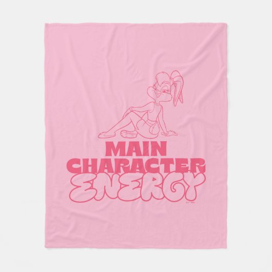 Lola Main Character Energy Fleece Deken (Voorkant)