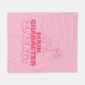 Lola Main Character Energy Fleece Deken (Voorkant (Horizontaal))