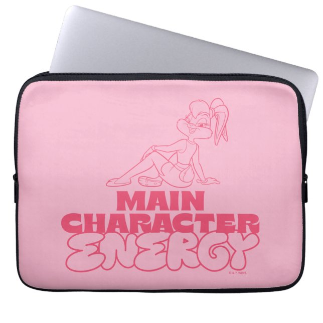 Lola Main Character Energy Laptop Sleeve (Voorkant)