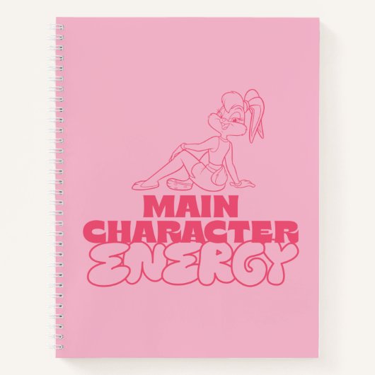 Lola Main Character Energy Notitieboek (Voorkant)