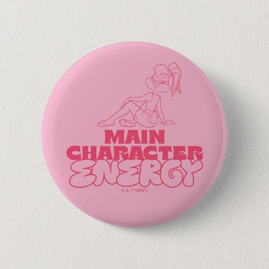 Lola Main Character Energy Ronde Button 5,7 Cm (Voorkant)