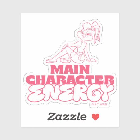 Lola Main Character Energy Sticker (Vel)