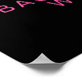 LOLA Neon Dronken Verliefd Afscheid Als Meisje Wel Poster (Hoek)