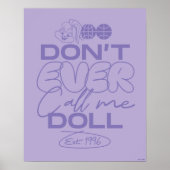 Lola: "Noem me nooit een pop" Poster (Voorkant)