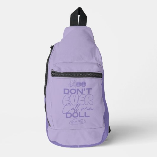 Lola: "Noem me nooit een pop" Sling Bag (Voorkant)