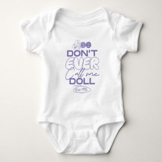 Lola "Noem me nooit schatje" Romper