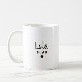 Lola Oma Zwangerschapsaankondiging Cadeau Koffiemok