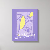 Lola Portrait Autograph Canvas Afdruk (Voorkant)