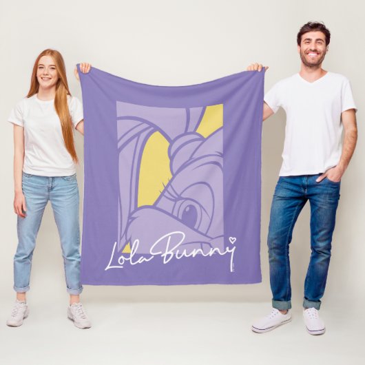 Lola Portrait Autograph Fleece Deken (In situ)