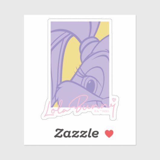 Lola Portrait Autograph Sticker (Vel)