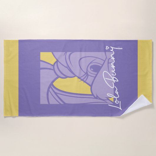 Lola Portrait Autograph Strandlaken (Voorkant)