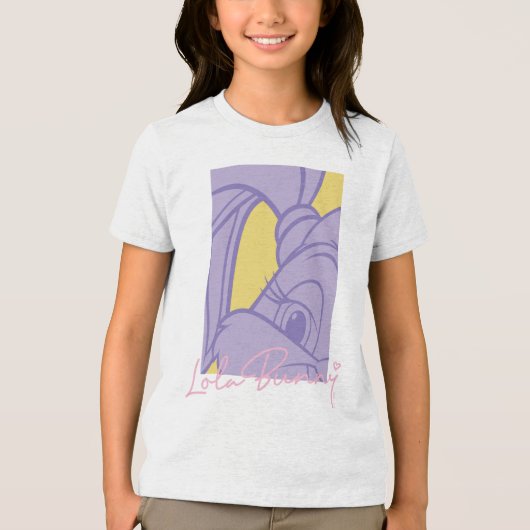 Lola Portrait Autograph Tri-Blend Shirt (Voorkant)