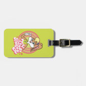 Lola Retro LOONEY TUNES™ ringen Bagagelabel (Voorkant horizontaal)