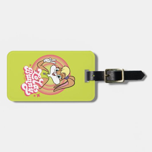 Lola Retro LOONEY TUNES™ ringen Bagagelabel (Voorkant horizontaal)