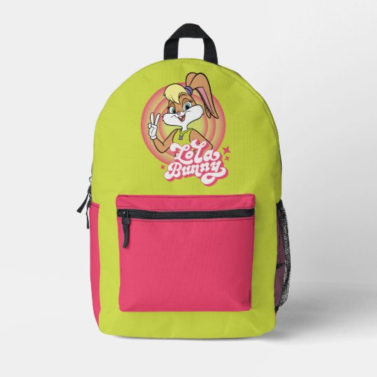 Lola Retro LOONEY TUNES™ ringen Bedrukte Rugzak (Voorkant)