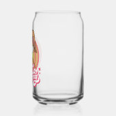 Lola Retro LOONEY TUNES™ ringen Blikvorm Glas (Links)