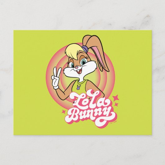Lola Retro LOONEY TUNES™ ringen Briefkaart (Voorkant)