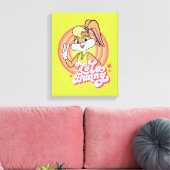 Lola Retro LOONEY TUNES™ ringen Canvas Afdruk (Insitu (Woonkamer))