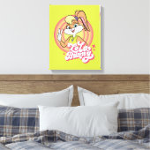 Lola Retro LOONEY TUNES™ ringen Canvas Afdruk (Insitu (Slaapkamer))