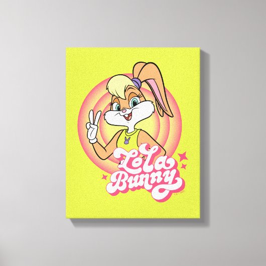 Lola Retro LOONEY TUNES™ ringen Canvas Afdruk (Voorkant)