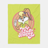 Lola Retro LOONEY TUNES™ ringen Fleece Deken (Voorkant)