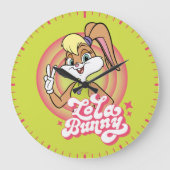 Lola Retro LOONEY TUNES™ ringen Grote Klok (Voorkant)