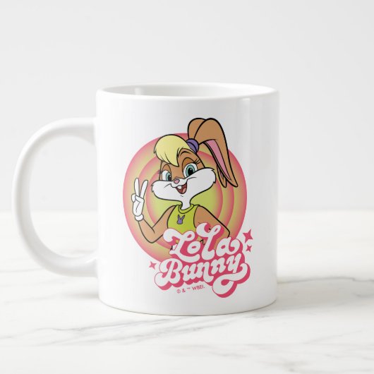 Lola Retro LOONEY TUNES™ ringen Grote Koffiekop (Links)