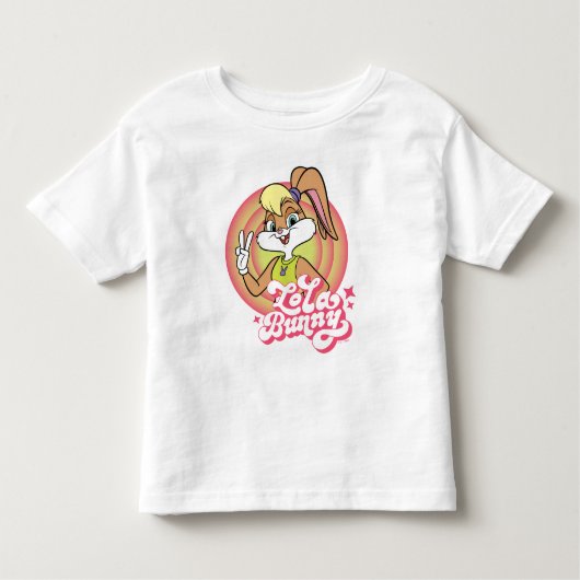 Lola Retro LOONEY TUNES™ ringen Kinder Shirts (Voorkant)