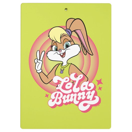 Lola Retro LOONEY TUNES™ ringen Klembord (Achterkant)