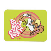 Lola Retro LOONEY TUNES™ ringen Magneet (Horizontaal)