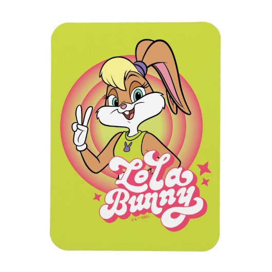 Lola Retro LOONEY TUNES™ ringen Magneet (Verticaal)