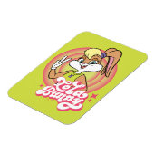 Lola Retro LOONEY TUNES™ ringen Magneet (Linkerzijde)