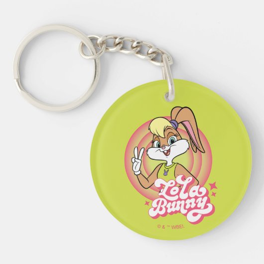 Lola Retro LOONEY TUNES™ ringen Sleutelhanger (Voorkant)