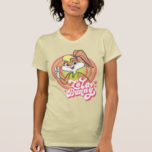 Lola Retro LOONEY TUNES™ ringen T-shirt (Voorkant)