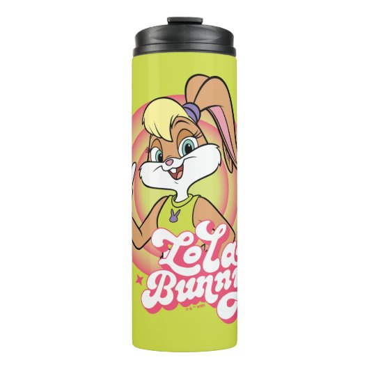 Lola Retro LOONEY TUNES™ ringen Thermosbeker (Voorkant)