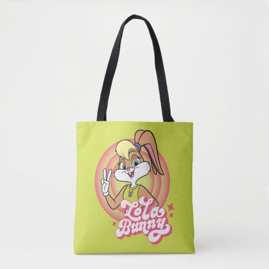 Lola Retro LOONEY TUNES™ ringen Tote Bag (Voorkant)