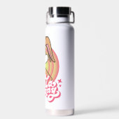 Lola Retro LOONEY TUNES™ ringen Waterfles (Achterkant)