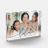 Lola Script Overlay | Wij houden van u Fotoblokken (Links)
