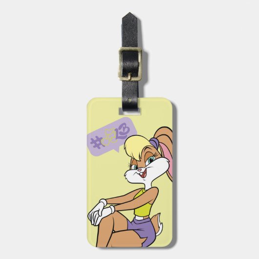 Lola Sitting Bagagelabel (Voorkant verticaal)