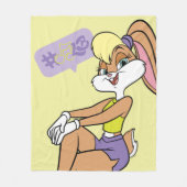 Lola Sitting Fleece Deken (Voorkant)