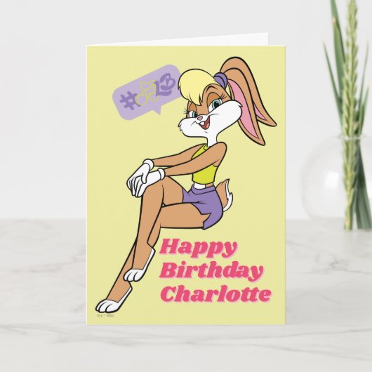 Lola Sitting Kaart (Voorkant)