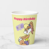 Lola Sitting Papieren Bekers (Achterkant)