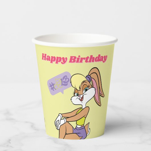 Lola Sitting Papieren Bekers (Voorkant)